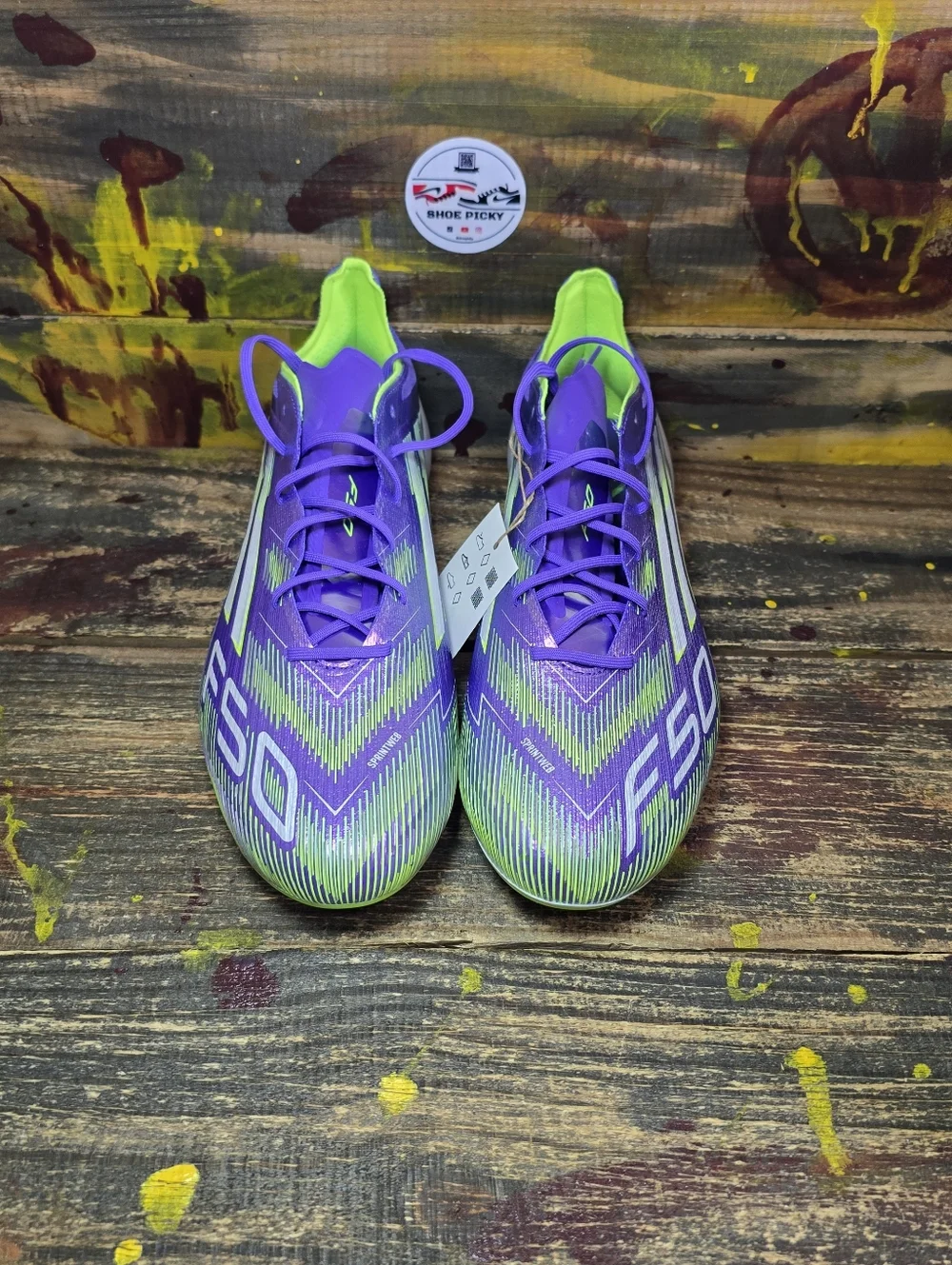 adidas Adizero F50 Elite FG Radiant Blaze Pack - JH7615 size 8.5 new_2